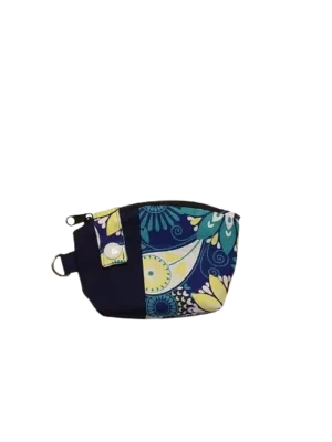 Two-Tone Lined Mini Coin Pouch