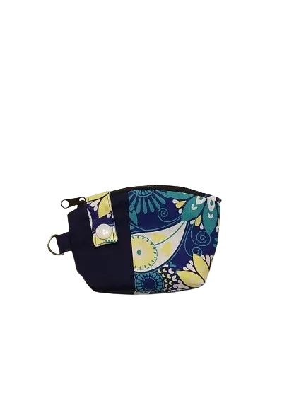 Two-Tone Lined Mini Coin Pouch