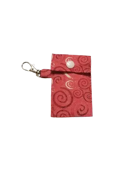 Image of Red Swirly Chapstick Cozy