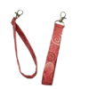 Red Swirly Wristlet